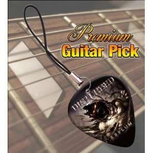  Disturbed Asylum Premium Guitar Pick Phone Charm: Musical 