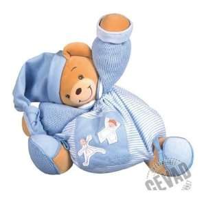  Kaloo Blue Collection Large Stripes Bear Baby