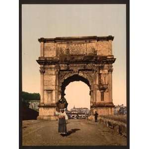   Reprint of Triumphal Arch of Titus, Rome, Italy