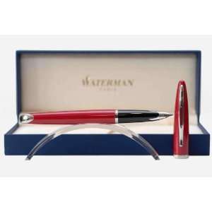  Waterman Carene Glossy Red Fountain Pen Fine Office 