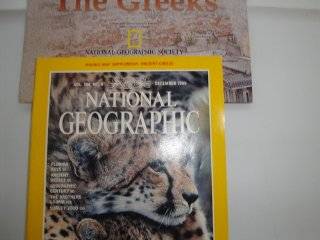 Vol. 196, No. 6, National Geographic Magazine, December 1999 Cheetahs 