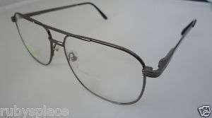 50 (Bifocal) Reading Glasses Gun Metal Frames 1106  