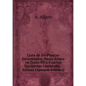   Territorios LimÃ­trofes : Extract (Spanish Edition): A. Alfaro