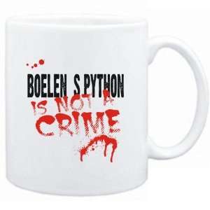 Mug White  Being a  Boelens Python is not a crime  Animals 