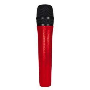  MicFX® Microphone Sleeve Laser Cut Red / For Corded 