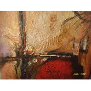  Modern Abstract Oil Painting: Home & Kitchen