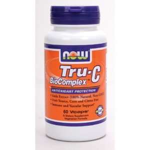  NOW Foods   Tru C BioComplex 60 vcaps (Pack of 2) Health 