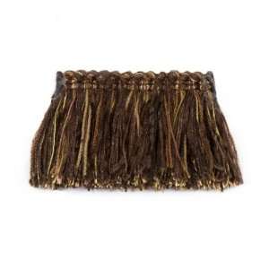  Fabricut Bastelica Chocolate 3118505 Brush Moss Fringe 