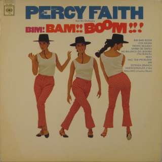 PERCY FAITH Bim Bam Boom COLUMBIA 360 SOUND Latin LP  