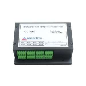   Ohm RTD Based Temperature Data Logger, 8 Channel, with Screw Terminals
