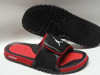 Nike Air Jordan Hydro 2 Premium White Black Red Sandals Mens 8  