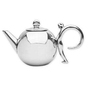  New Carrol Boyes Teapot Small Tea 4 One Cast Stainless Steel 
