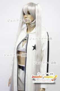 Vocaloid Miku Black Rock Shooter cosplay costume Coat  