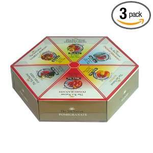Six Flavors of Black Tea, 48 Count Teabags in Hexagon Gift Boxes (Pack 