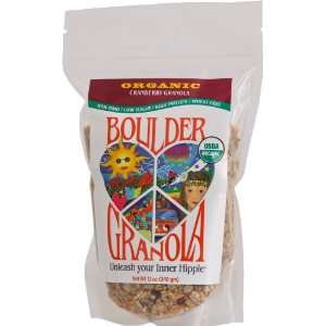 Boulder Granola Cranberry 12oz 3ct. Grocery & Gourmet Food