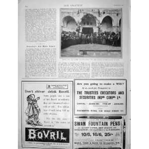    1901 WATER SUPPLY JERUSALEM MOSQUE OMAR BOVRIL PENS