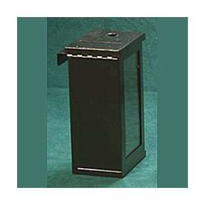   Poker Table Metal Toke Box With Window and J Hook: Sports & Outdoors