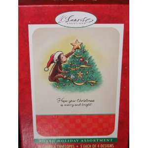  Curious George**Boxed Holiday Assortment**20 Christmas Cards 