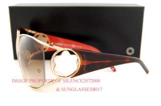 Brand New MONT BLANC Sunglasses MB 229S H26 ROSE GOLD  