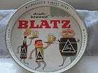 blatz beer tray draft brewed milwaukee s finest beer 1959