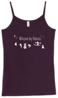 Shirt/Tank   Wiccan by Nature   pagan magic majic moon  