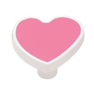  Brainerd PBF955Y PNK CP 38mm Heart Knob