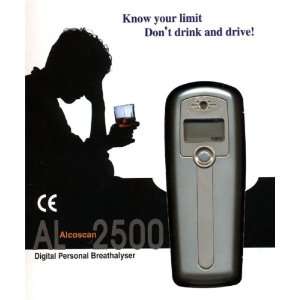   Alcoscan Digital Personal Breathalyzer (beAL2500) 