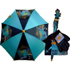   Phineas and Ferb Umbrella and Secret Agent Winter Set Toys & Games