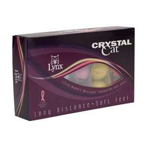 Lynx Crystal Cat Golf Balls 15 Pack 
