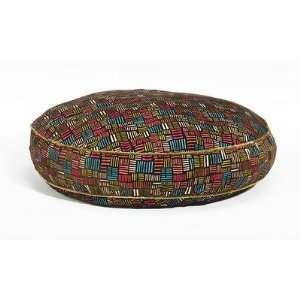   Soft Round Dog Bed in Orchestra Microfiber Size Small