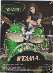 TAMA Drums   Rodney Holmes   2006 Ad  