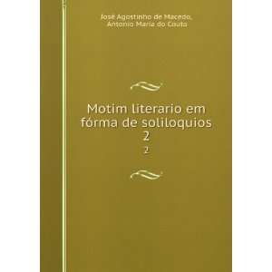   Antonio Maria do Couto JosÃ© Agostinho de Macedo Books