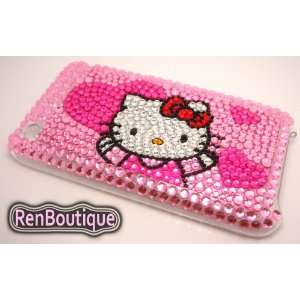 : iPhone 3G 3GS Hello Kitty Crystal Rhinestone Bling Bling Back Case 