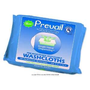  Prevail Disposable Washcloths, Prevail Wshclth Ref Pk, (1 