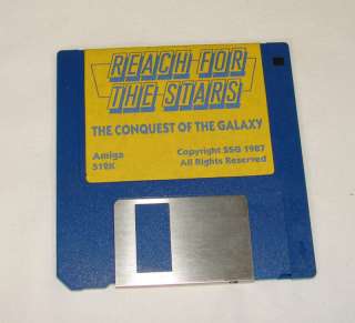 Commodore Amiga Game REACH FOR THE STARS 1987 SSG  