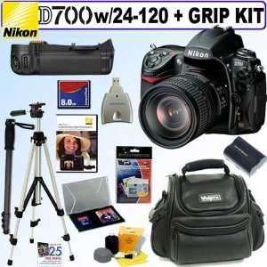Nikon D700 12.1MP Digital SLR Camera with 24 120mm f/3.5 5.6G ED IF VR 
