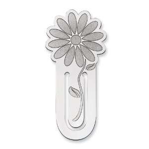  Sterling Silver Daisy Bookmark