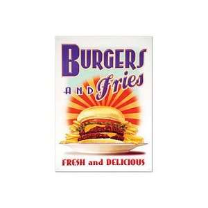  Burgers & Fries Sign