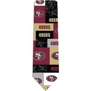  49ers Ralph Marlin NFL Block & Play Tie