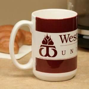   NCAA West Texas A&M Buffalo White 15oz. Ceramic Mug: Kitchen & Dining