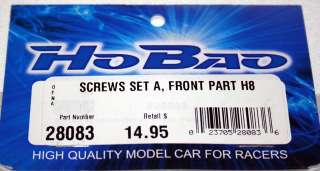 Ofna Screw Set A Front Part H8 ~OFN28083  