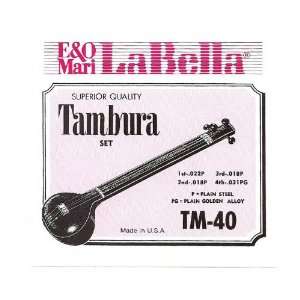  La Bella Tambura String Set Musical Instruments