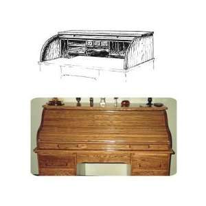 Roll Top Tambor (Upper Portion) Plan (Woodworking Project 