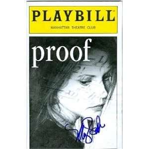  Mary Louise Parker autographed playbill (Proof) (Broadway 