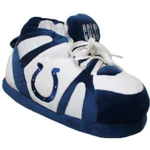  Indianapolis Colts Mens Over Sized House Shoes: Sports 