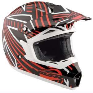  MSR Helmets M12 ASSAULT BLK/RED YTH SM: Automotive