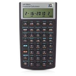  HP Calculators, HP 10bII+ Financial Calculator (Catalog 