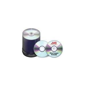  JVC Taiyo Yuden Silver Lacquer Printable 16X DVD R Media 