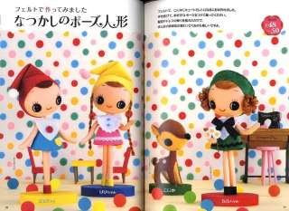 TABATHA NAOMI FELT GOODS 3   Japanese Craft Book  