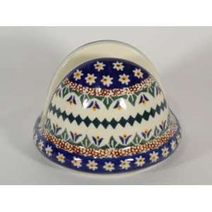  Polish Pottery Napkin Holder Lotus z1109 104: Home 